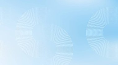 Katmanlı eşmerkezli daireler içeren zarif açık mavi arkaplan, her projeye biraz sofistike bir dokunuş eklemek için ideal, dingin ve modern bir estetik yaratıyor.