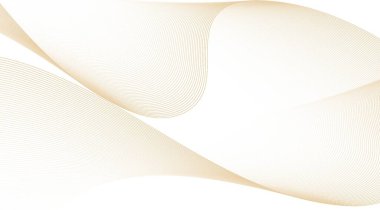 Açık krem renginde zarif dalga desenleri temiz, parlak bir arkaplan karşısında zarif paralel çizgiler sergiliyor, rahatlatıcı ve minimalist bir estetik yaratıyor..