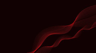 Dalgalı beyaz çizgileri olan soyut erik arkaplan akıcı şekiller ve sanatsal ve yaratıcı tasarımlar için eğimli çizgiler içeren modern bir minimalist zemin oluşturur