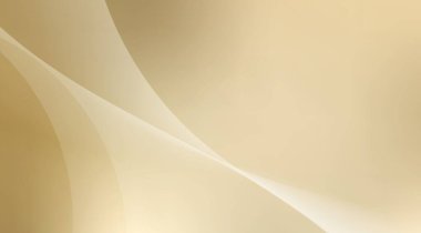 Yumuşak altın bir gradyan üzerinde zarif beyaz kıvrımlı çizgiler içeren soyut arkaplan, pürüzsüz, modern ve sofistike bir tasarım yaratıyor çeşitli uygulamalar için mükemmel