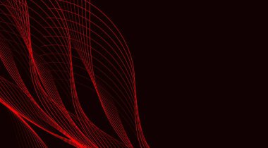 Kırmızı, turuncu, sarı ve yeşil sıcak renklerde soyut sonbahar yaprakları içeren canlı, pikselsiz bir desen mevsimsel tasarımlar için dinamik ve dekoratif bir arkaplan ve