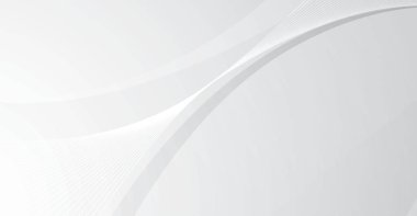 Beyaz çizgilerin ve yumuşak eğrilerin soyut bileşimi modern ve zarif bir zemin oluşturur, çağdaş tasarım uygulamaları ve sofistike tasarımlar için mükemmeldir.