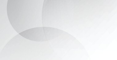 Minimalist soyut beyaz daireler yumuşak gri eğimli zarif ve temiz bir zemin oluşturur. Sofistike sunumlar, modern web tasarımı ve profesyonel grafikler için mükemmel.