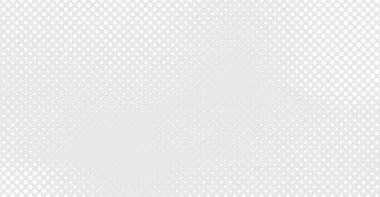 Hafif soluk gri ve beyaz yarım tonlu nokta desenli, yumuşak eğimli, temiz tasarım arkaplanı için ideal minimalist soyut arkaplan