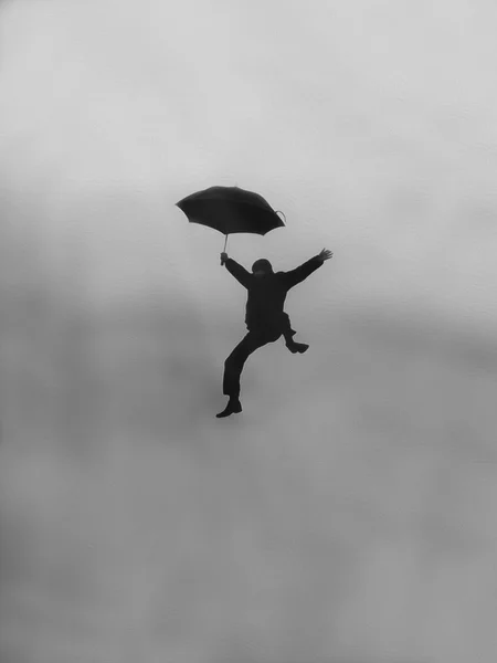 Esfolamento com guarda-chuva — Fotografia de Stock