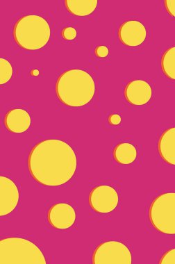 Benzersiz duvar sanatı polkadot 'u tasarla