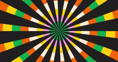 Animasyon güneş ışığı dönüşü tekrarla