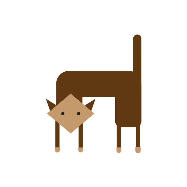 Ikona pysk psa — Zdjęcie stockowe