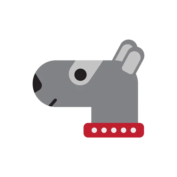 Ícone focinho cão — Fotografia de Stock