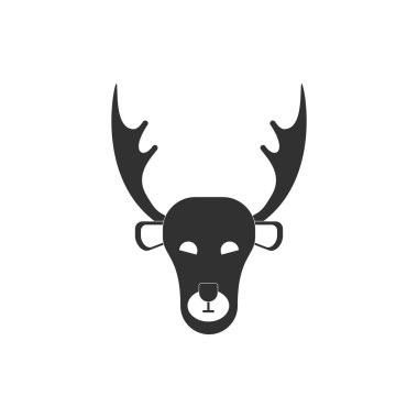 renkli arka planlar geyik bir hayvanla