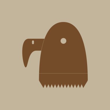 bir hayvan ile renkli arka planlar kartal