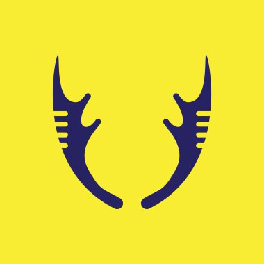 renkli arka planlar geyik boynuzu bir hayvanla