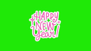 mutlu yeni yıl animasyon