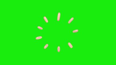 Yeşil ekranda çizgi canlandırması