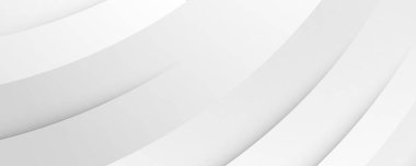 Beyaz soyut geometrik arka plan. Grafik tasarımı için modern konsept, arkaplan, poster, Vektör çizimi