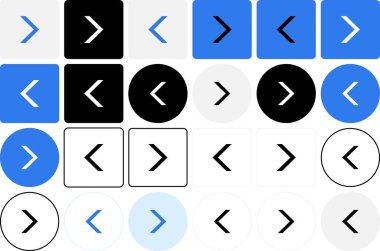 Arrow Icons Set for Navigation and User Interface Direction