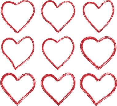 Heart Icons Collection for Love Romance and Happy Moments