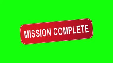 Görev Tamamlandı İleti Canlandırması