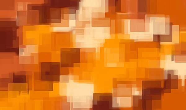 Orange Och Brunt Rutmönster Abstrakt Bakgrund — Stockfoto