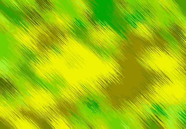 Зеленый Желтый Коричневый Фон Живописи — стоковое фото