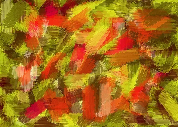 Rojo amarillo y marrón pintura textura abstracto fondo — Foto de Stock