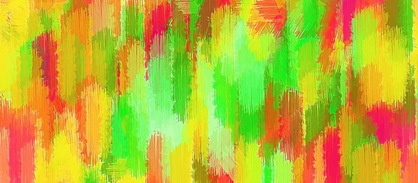Amarelo vermelho e verde pintura textura abstrato fundo — Fotografia de Stock
