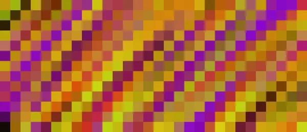 Roxo Amarelo Marrom Laranja Pixel Abstrato Fundo — Fotografia de Stock