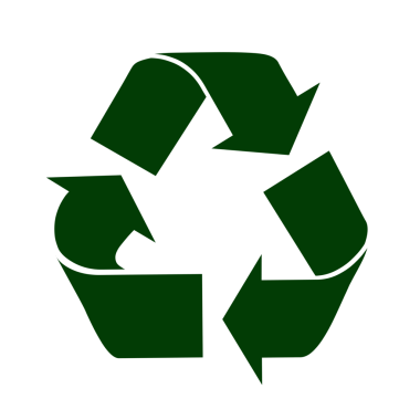 Geri dönüşüm simgesi vektör resimlemesi