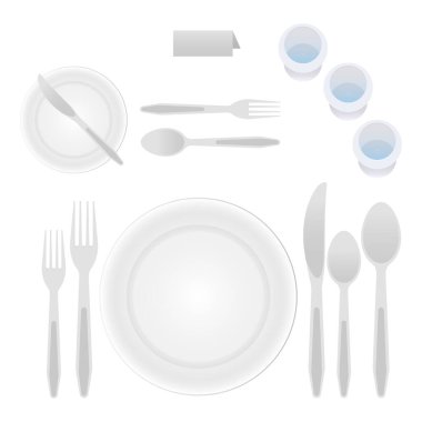 Yer Ayarlama Görgü Vektörü İllüstrasyonu