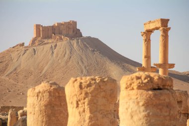 Palmyra 'daki antik Roma zaman kasabası