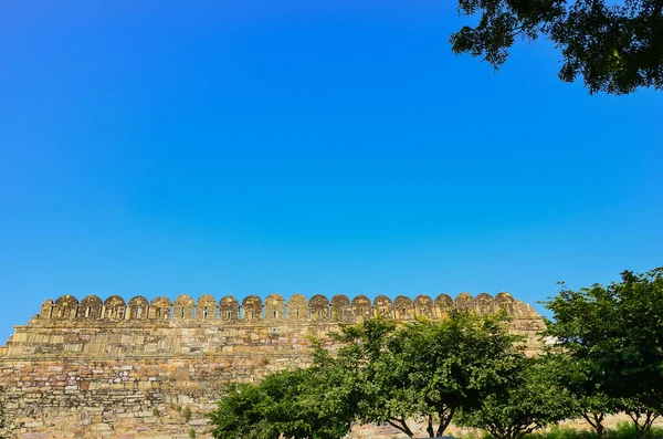 Chittorgarh Erőd Épült Században Maurya Uralkodók Rajasthan India — Stock Fotó