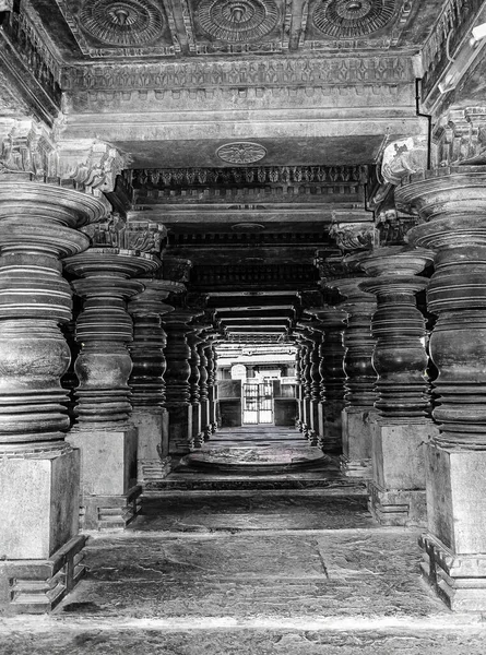 Фрагмент Храму Харіхар Штаті Карнатака Індія Побудований Xii Столітті — стокове фото