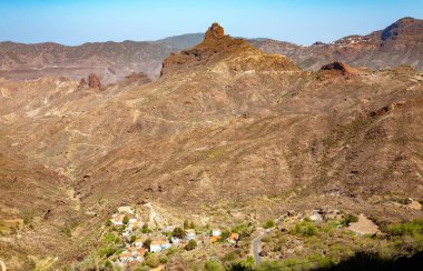 Rock Roque Bentaiga, Ada Gran Kanaryası, Kanarya Adaları, İspanya, Avrupa