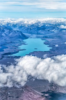 Tekapo Gölü, Canterbury, Güney Adası, Yeni Zelanda, Okyanusya