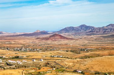 Valle de Santa Ines, Fuerteventura Adası, Kanarya Adaları, İspanya, Avrupa