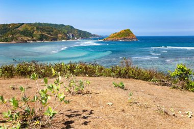 Areguling Sahili, Lombok, Endonezya, Güneydoğu Asya