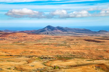 Valle de Santa Ines, Fuerteventura Adası, Kanarya Adaları, İspanya, Avrupa