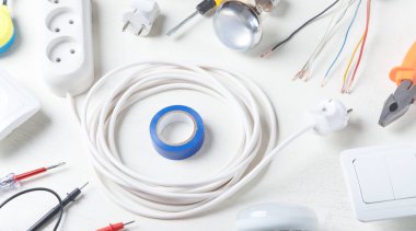 Çalışma araçları ve parçaları. Elektriksel nesneler