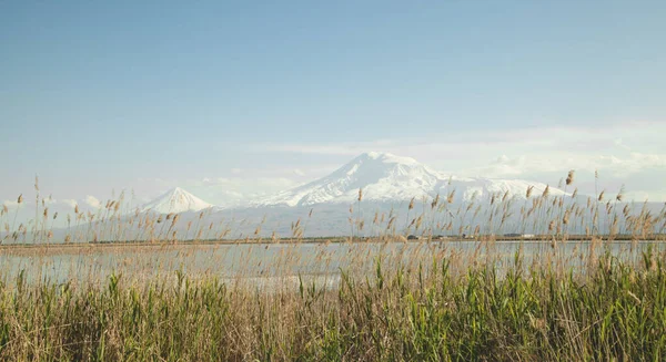 Bela Vista Montanhas Ararat Armênia — Fotografia de Stock