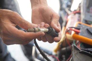 Kafkas elektrik tamir motorsiklet elektrik sistemi.