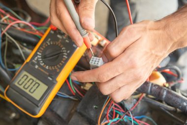 Kafkas elektrik tamir motorsiklet elektrik sistemi.