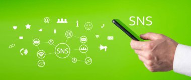 SNS. Sosyal ağ servisi. İş dünyası