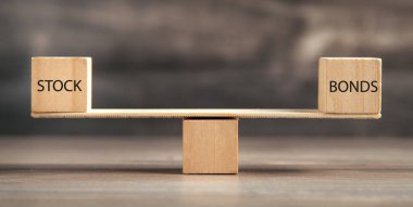 Hisse senetleri. İş konsepti