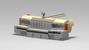 modern bilgisayar - klavye beyaz arkaplanda izole edildi