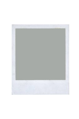 Beyaz arkaplanlı fotoğraf çerçevesi. Ayrı bir nesne. Çerçeve konsepti. Fotoğraf konsepti.