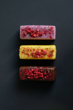 Vejetaryen peyniri, vejetaryen çocuklar için tatlı. Şekersiz konsept.