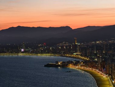 Barselona 'daki gece şehri