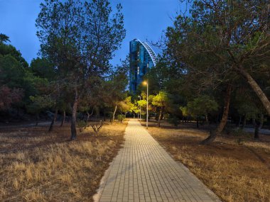 Parkın güzel manzarası