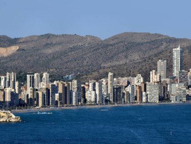 Barselona şehrinin güzel manzarası