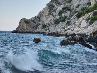 Kıbrıs 'ta deniz kıyısı